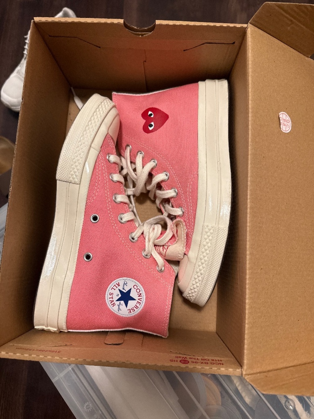 Converse X Comme des Garcons Play Chuck 70 Hi 'Bright